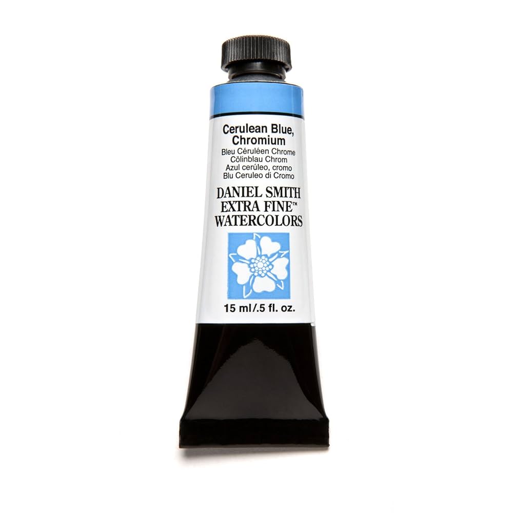 画材 Zirconium Cerulean Blue Kremer Watercolor - Zirconium Cerulean Blue Ready-made